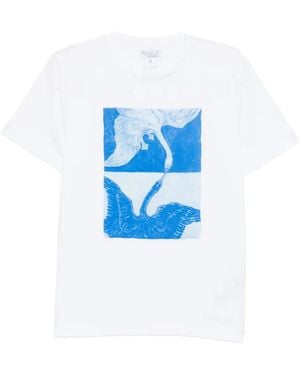 agnès b. X Brendan Lynch Le Mixte T-Shirt - Blue