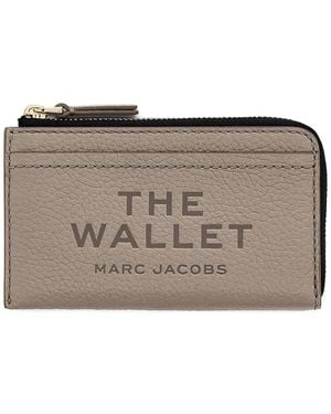 Marc Jacobs The Top Leather Wallet - Grey
