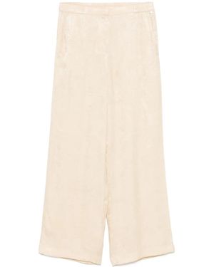 BOSS Tanjetta Palazzo Trousers - Natural