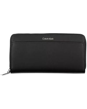Calvin Klein Zip-Fastening Wallet - Black