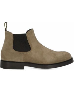Doucal's Suede Chelsea Boots - Brown