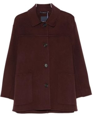 Max Mara Giugno Coat - Purple