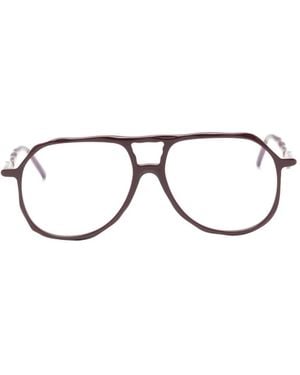 Kuboraum L10 Pilotenbrille - Rot