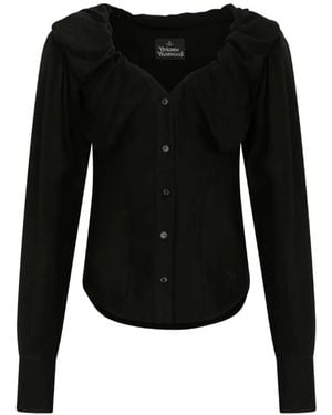 Vivienne Westwood Chemise Kendall À Volants - Black