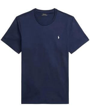 Polo Ralph Lauren Logo-Embroidered T-Shirt - Blue