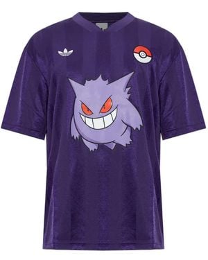 adidas X Pokémon Loose Jersey T-Shirt - Purple