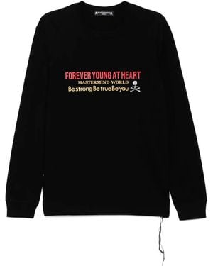 MASTERMIND WORLD Graphic-Print T-Shirt - Black