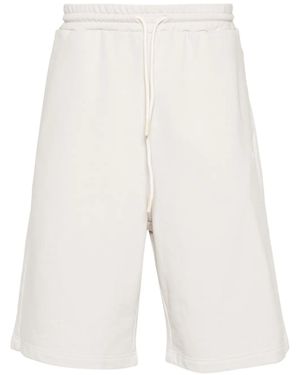 MSGM Joggingshorts Mit Kordelzug - Weiß