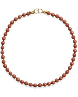 Monica Vinader Collar Ochre Con Jaspe - Metálico