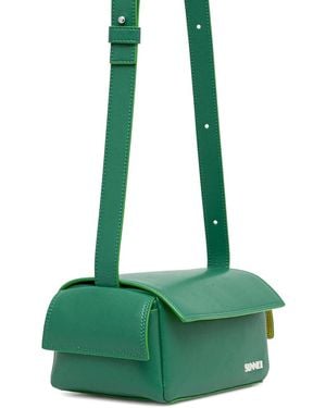 Sunnei Borsa Labauletto Piccola Con Zip - Verde