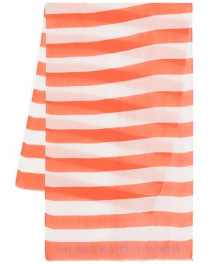 Ralph Lauren Sciarpa A Righe - Arancione