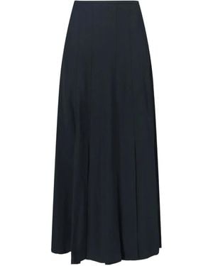 Aspesi Classic Skirt With Silhouette - Blue