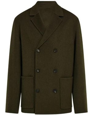 Ferragamo Blazer Doppiopetto - Verde