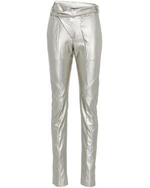 OTTOLINGER Asymmetric Waist Pants - Gray