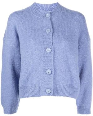 Rodebjer Cardigan Mit Knöpfen - Blau