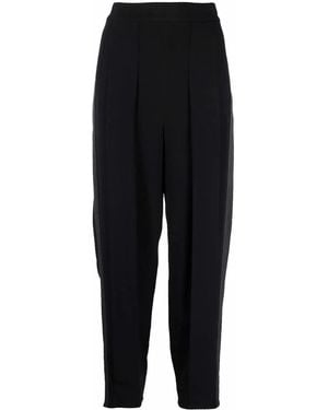 Stella McCartney Contrast-stitch Pants - Black