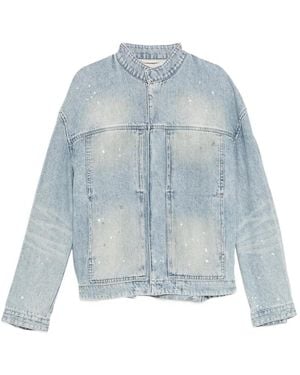 CROQUIS Loose Denim Jacket - Blue