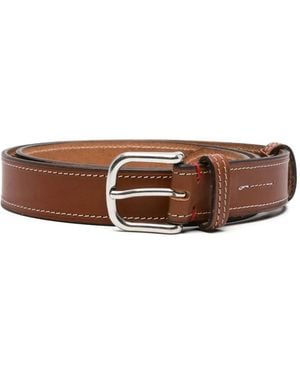 Eleventy Ceinture En Cuir - Marron