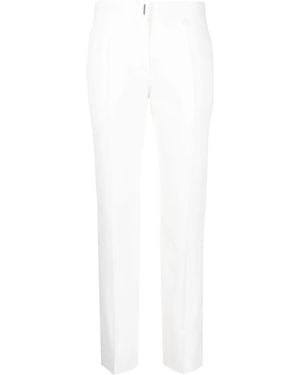 Givenchy Logo-Plaque Tailored Trousers - White