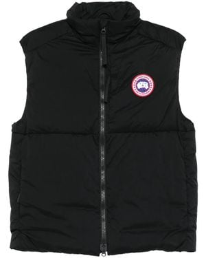 Canada Goose Lodge Logo-Patch Quilted Gilet - Black