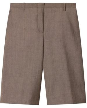 Paul Smith Concealed-Fastening Tailored Shorts - Gray