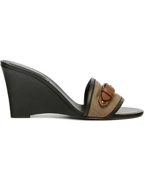 Isabel Marant Sandales Abryel À Bout Ouvert - Noir
