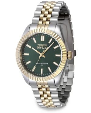 INVICTA WATCH Specialty 36Mm Fluted Bezel Watch - Metallic