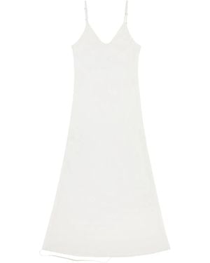 MM6 by Maison Margiela Silk Dress - White