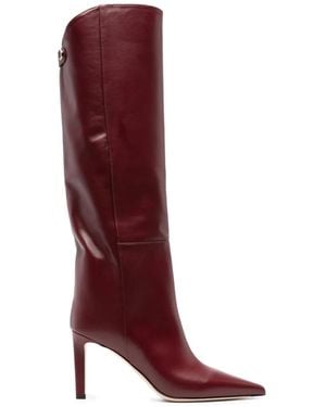 Jimmy Choo Alizze Knee Boots 85 - Red