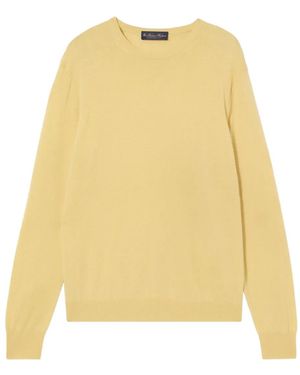 Brooks Brothers Knitted Jumper - Yellow