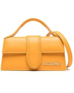Jacquemus Le Bambino Leather Tote Bag - Orange