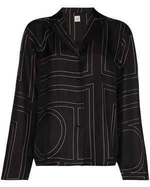 TOTEME Camicia - Nero
