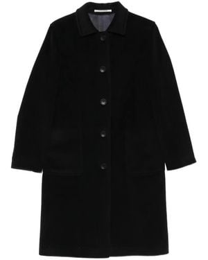 Tagliatore Abrigo Monic Con Botones - Negro
