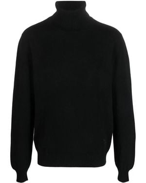 Barrie Turtle Neck Cashmere Jumper - Black