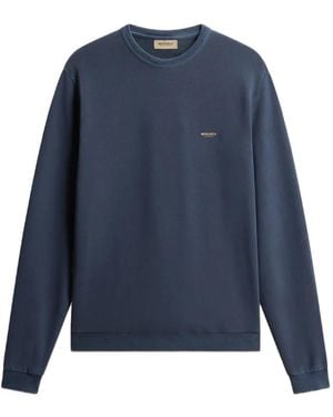 Woolrich Sweat À Logo - Blue