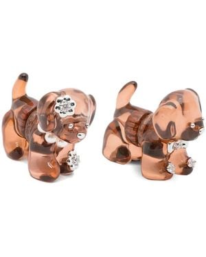YVMIN Pendientes Con Forma De Perro - Rosa