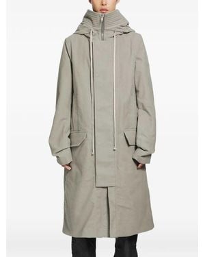 Rick Owens Cappotto Tower Megaparka - Grigio