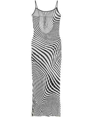 Maison Close Fever Backless Maxi Dress - White