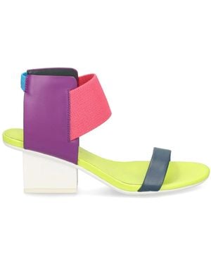 United Nude Raila 60mm Colour-block Sandals - Pink