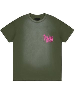 Purple Brand T-Shirt Stadium À Logo Imprimé - Vert