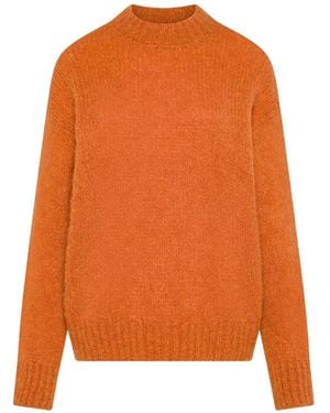 Seventy Gestrickter Pullover - Orange