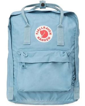 Fjallraven Rucksack Mit Logo - Blau