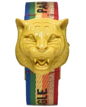 Gucci Yellow Tiger 38mm Watch
