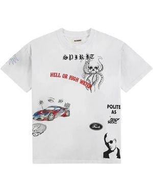 Alchemist Skull T-Shirt - White