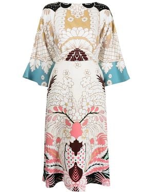 Valentino Garavani Cady Printed Dress - White