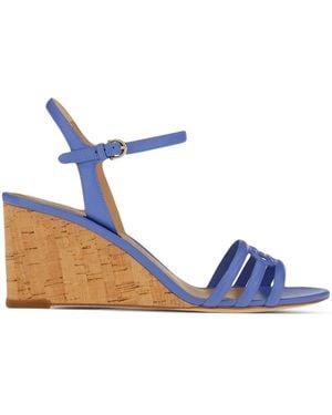 Ferragamo Gancini Sandalen 70Mm - Blau