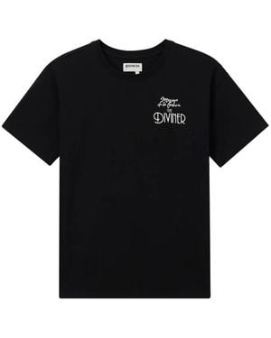 Musium Div. Celestial-Print T-Shirt - Black