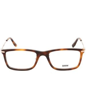 BMW Rectangle-Frame Glasses - Metallic