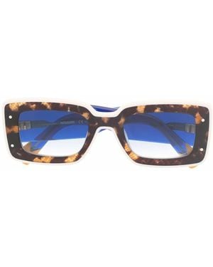 Missoni Tortoiseshell Rectangular Sunglasses - Blue