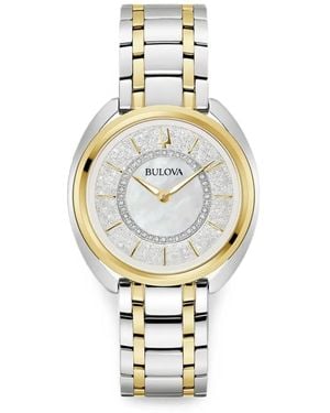 Bulova Duality 34Mm Watch - Metallic